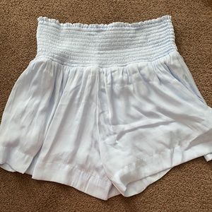 Smocked shorts size medium